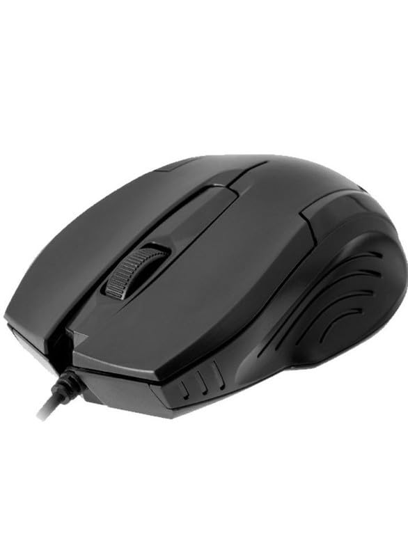 Forev Fv-55 Wired Gaming Mouse, Comfortable, Anti-Skid And Burable Black