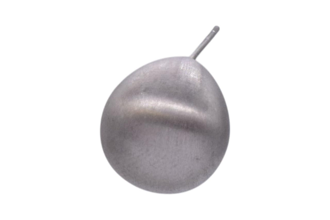 Stainless Steel Organic Stud Earring for Women – Silver