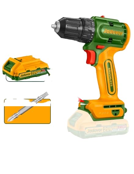 Jadifer JDCDP5521 20 Volts 60 Nm Brushless Cordless Drill