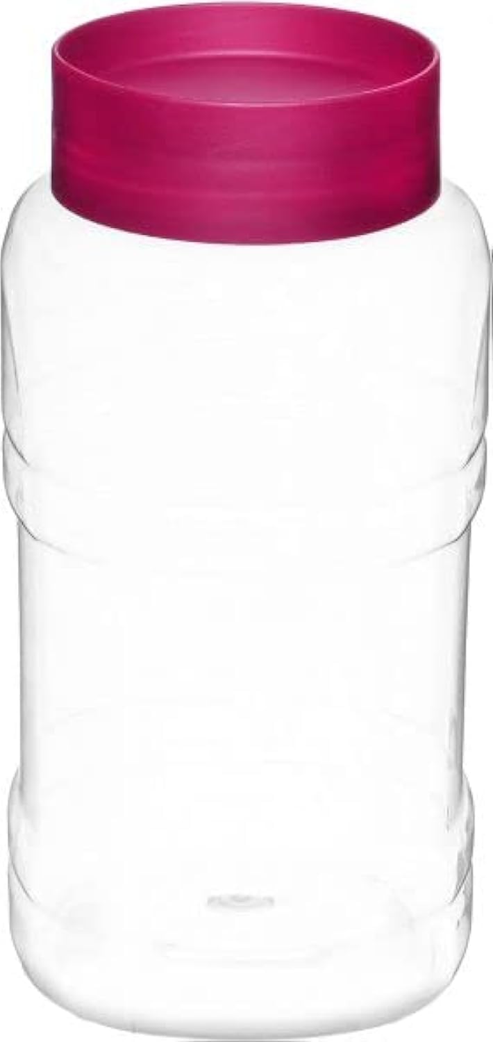 Max plast Plastic Legumes Storage Jar with Lid, Multi color, (2200 ml)