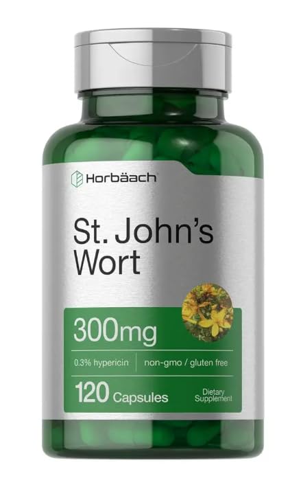 Elite S-Pure Solar Rhythm - 300mg St. John’s Wort Extract - Mood Integrity & Emotional Harmony Matrix - Hypericin Flow - Non-GMO