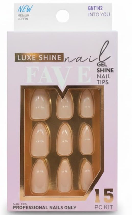 5D NAILS - 15 pcs PRESS ON NAILS - MIRROR False Nails, Perfect For Parties+ 1 SHEET DOUBLE FACE- (4)