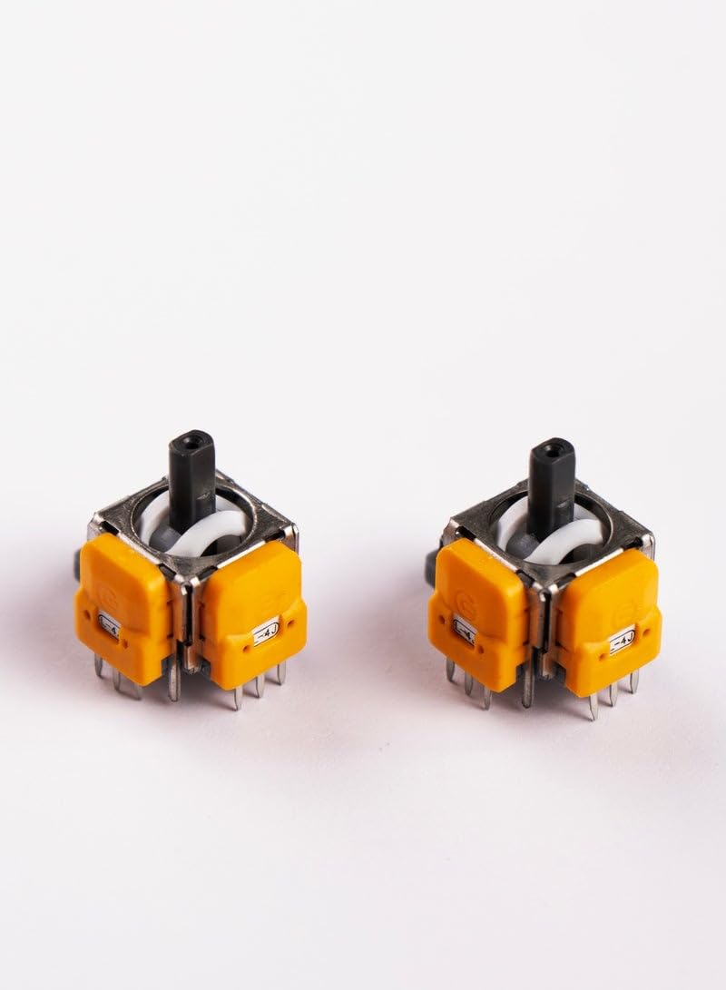 GINFULL Analog Hall Effect V5.2 Controller, 3D Replacement Compatible with PS5 Controller, 120GF/1.2N Power, with Software Calibration