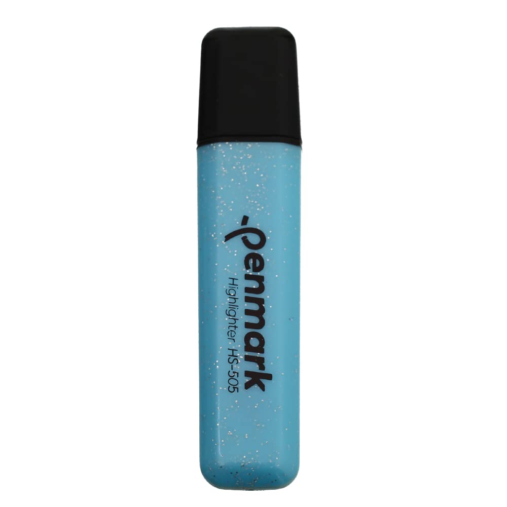 PENMARK Metallic Shiny Light Blue Higlighter