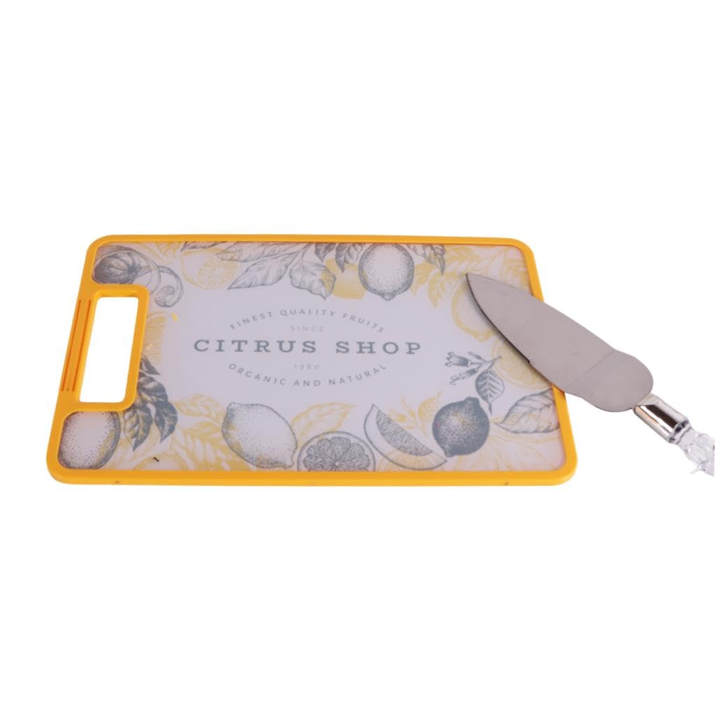 Herevin Decorated Cutting Board 3-Pieces - 19.5 cm x 29.3 cm Size, with Handles, Made in Turkey (Kitchen, Cooking, Entertaining)