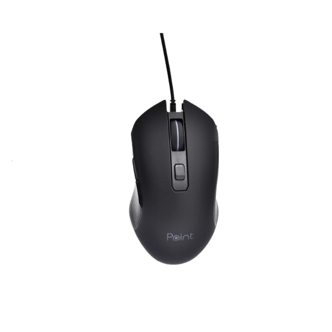 Point PT-212 Plastic Gaming Mouse Colorful Backlight With Professional Game Chip And Ergonomic Design For Windows/Mac - Black