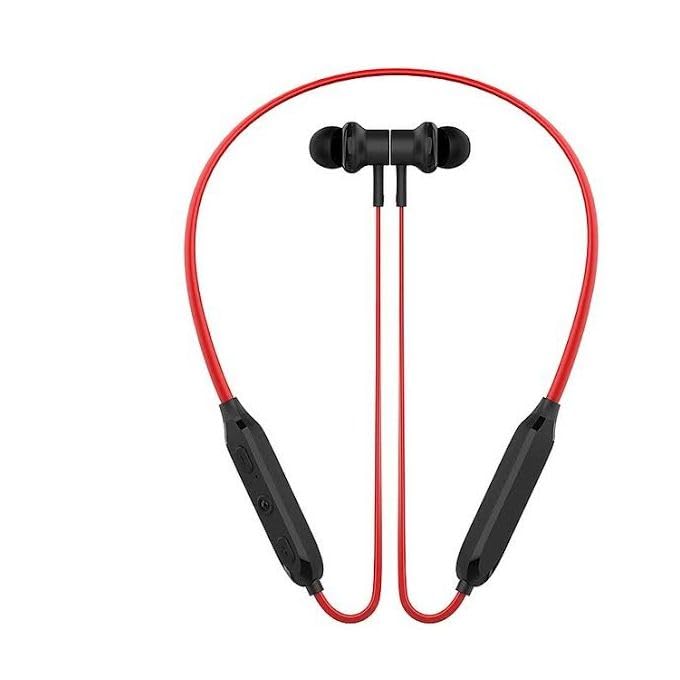 Celebrat A19 in Ear Wireless Neckband Sports Earphone HiFi Sound Quality Bluetooth Headphones (Red)