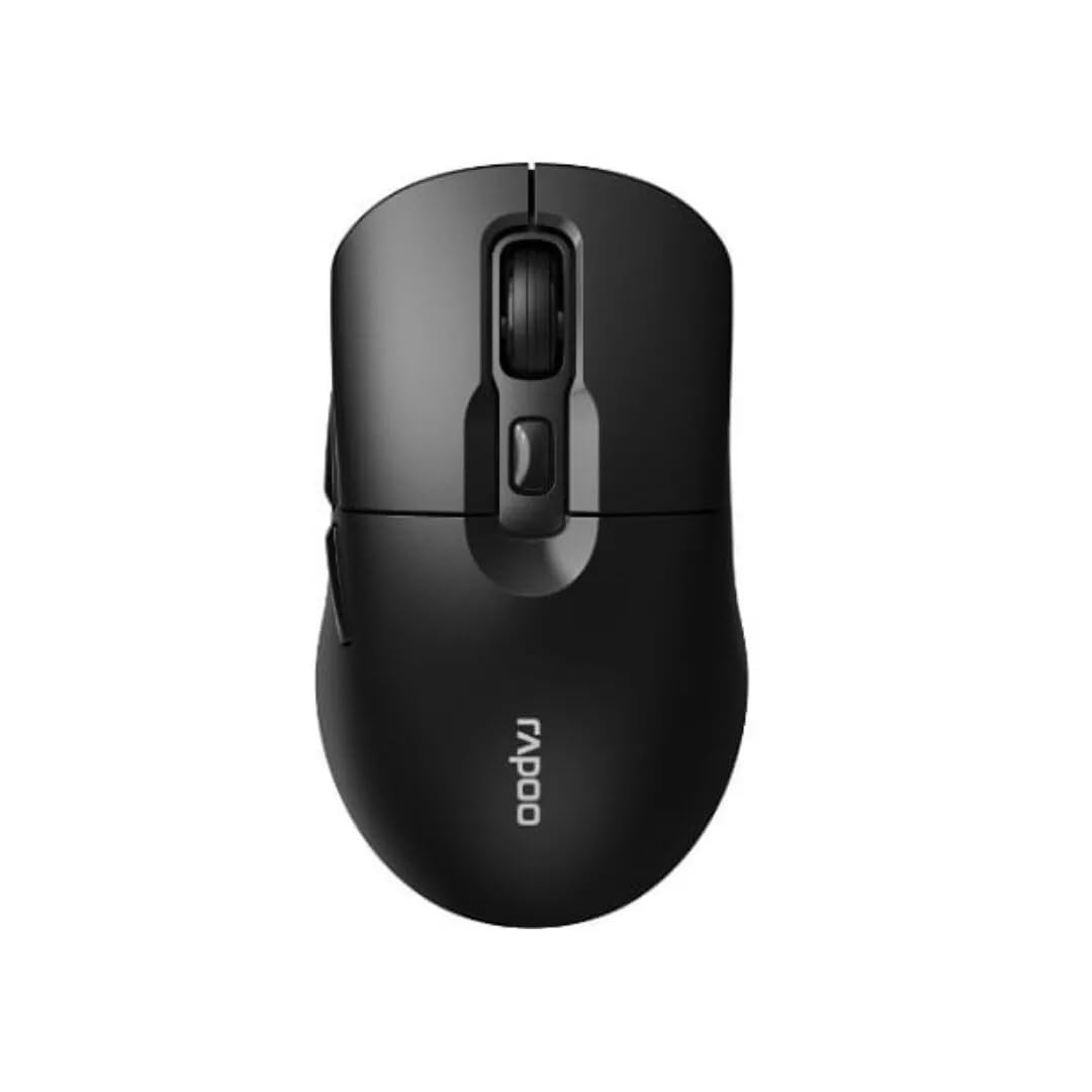 Rapoo M306 Silent Wireless Mouse – Ergonomic, 2.4GHz, Black
