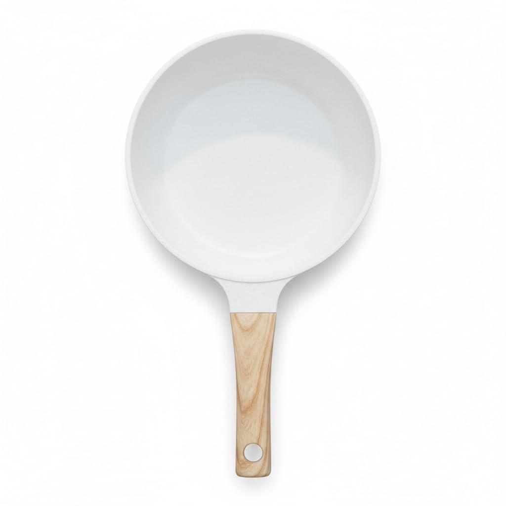 Home Care WA-429 20cm Frying Pan Compact Stainless Steel Cooking Pan, Pack of 1 - Stainless Steel