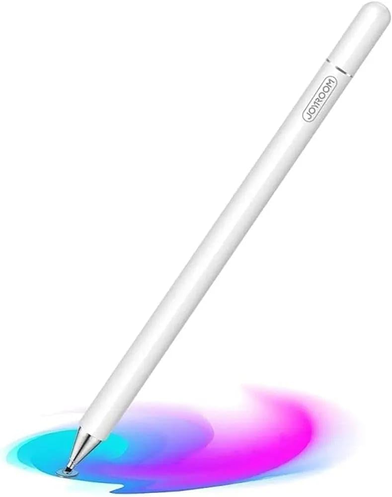 Next Store High Precision Stylus Pen for Touch Screens, Compatible with All iOS and Android Smartphones, Including Samsung Galaxy Tab and Apple iPad Air for a Smooth Writing Experience (White)