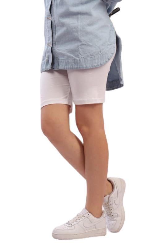 Blanc BST830 Classic Cotton Shorts Soft, Breathable & Everyday Comfort Size XL For Women’s,White