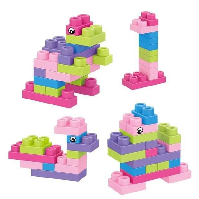 Next Store Soft Learning Blocks – Safe for Babies – Bright Colors – Learn Letters, Numbers & Shapes – 26 Pieces – Flexible and Stable Material