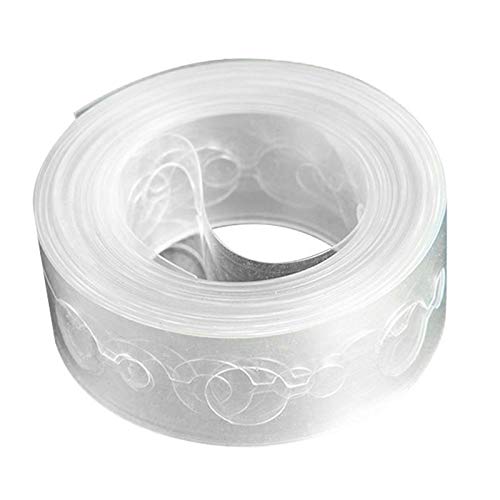 5m Festival supplies transparent rubber chain helium balloon decoration Wedding PVC arch decoration balloon chain Party