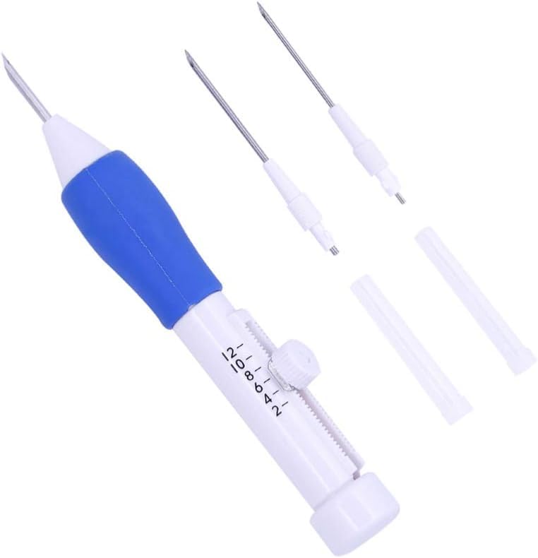 Multi-Use Embroidery and Crochet Needles Set – DIY Knitting Needles – Suitable for Hand Embroidery, Crochet, Knitting, Fashion Design – Easy to Use for Beginners and Professionals
