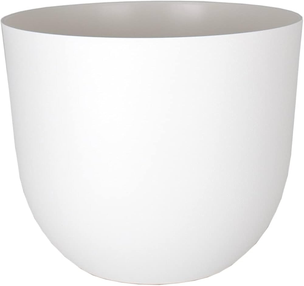 plastic pot (10 cm) from buy to buy (white) (white)