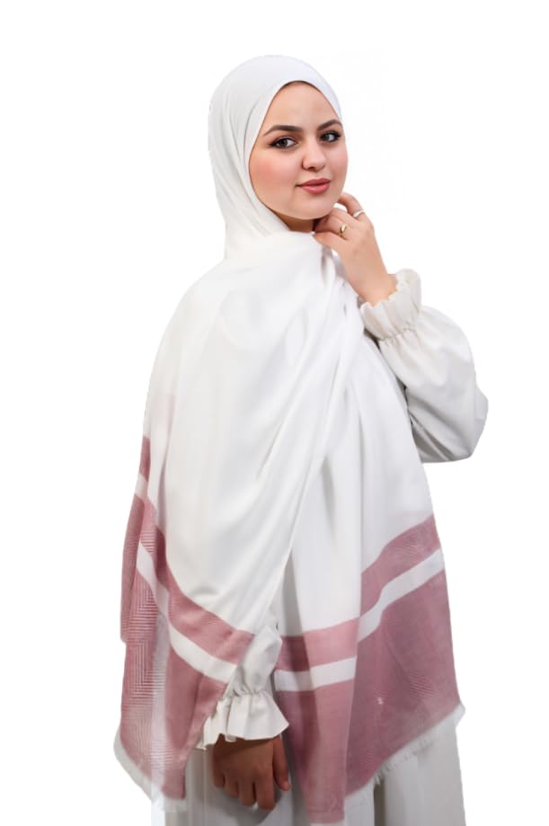 Signature Timeless Luxury Ultra Soft Breathable Premium Pure Cotton Veil With Elegant Silky Smooth Finish – Lightweight & Comfortable – Off-White & Yellow 80x200cm