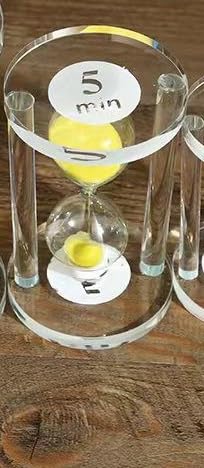Crystal Hourglass Hourglass (Minutes:5)