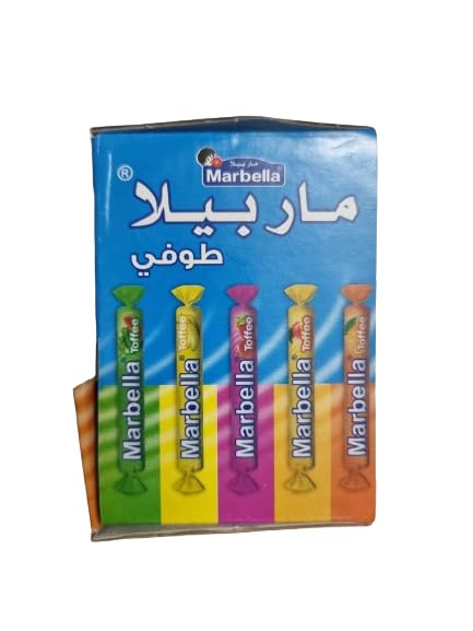 Marbella Toffee With Fruits - 48 Pieces