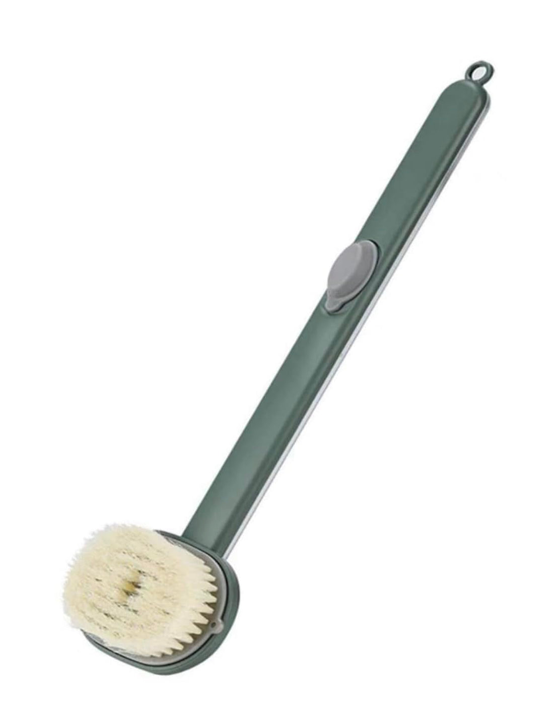 Generic Long Handle Bath Massage Cleaning Brush, Back Scrubber, Exfoliating Bath Brush, With Soap Dispenser