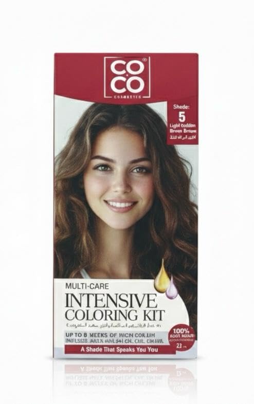 Coco Hair Dye Light Brown No.5