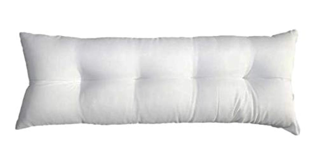 Long Pillow Fiber Plus - White, 100×45cm