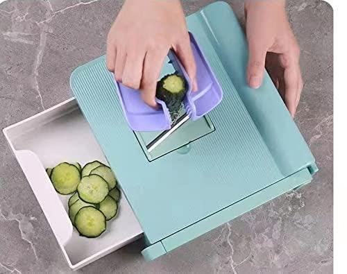 Vegetable Peeler Portable Multifunctional Vegetable Peeler with Changeable Blades, Perfect for Peeling Cheese, Perfect for Fresh Salad, Carrot, Onion, Assorted Fruits and a Wide Variety of Vegetables