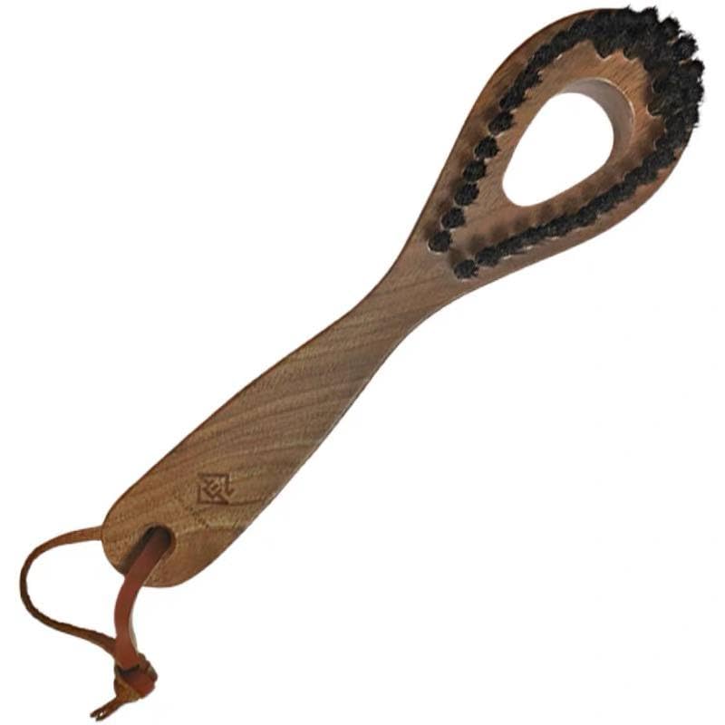 Lint Remover for Clothes and Upholstery with Wooden Handle and Durable Wire Bristles for Quick and Easy Cleaning of All Types of Fabrics and Daily Use