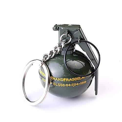 Pubg Keychain Game Playerunknown Battlegrounds Key Rings Charm Souvenir Birthday Gifts -Green