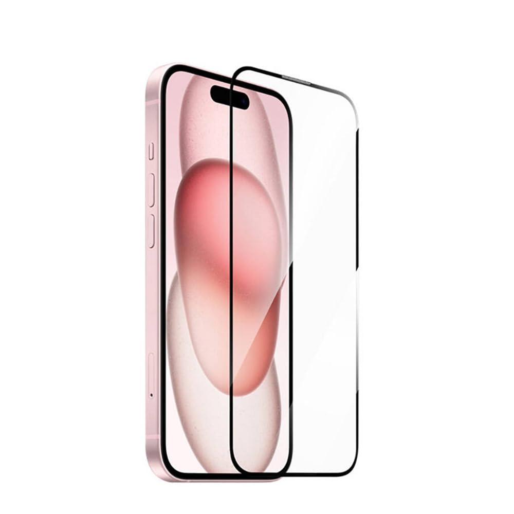 Wiwu GT-014 Polymer Oleophobic Coating Transparent Smooth Tempered Glass Screen Protector for iPhone 16 Plus, Transparent|18 Months Warranty