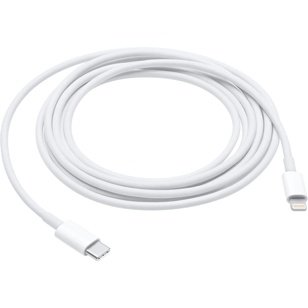 Usb c to lightning 1m cable 3pack, apple mfi certified iphone fast charger charging cord cable- white
