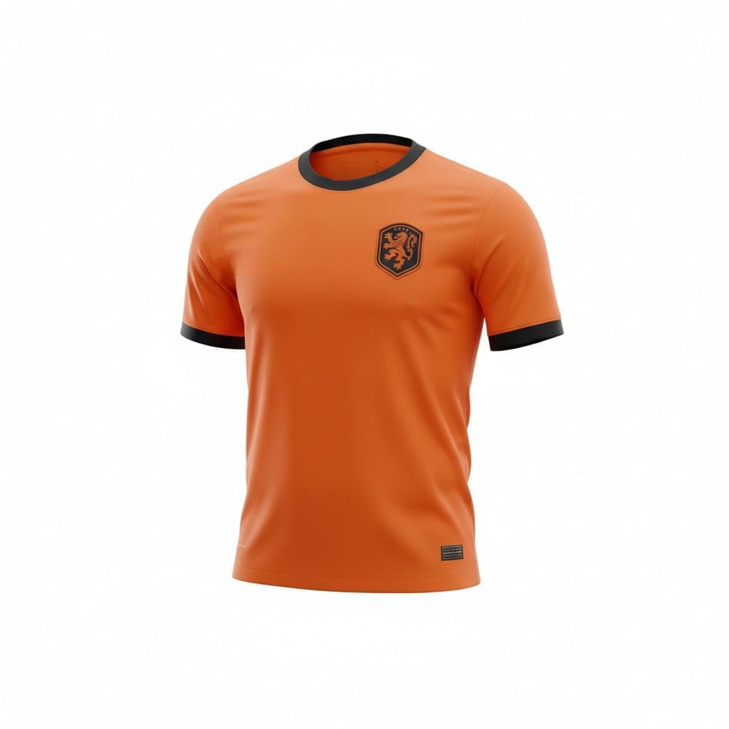 Unisex Adult 2026 Netherlands Inspired Football Jersey Orange - Sports T-Shirt