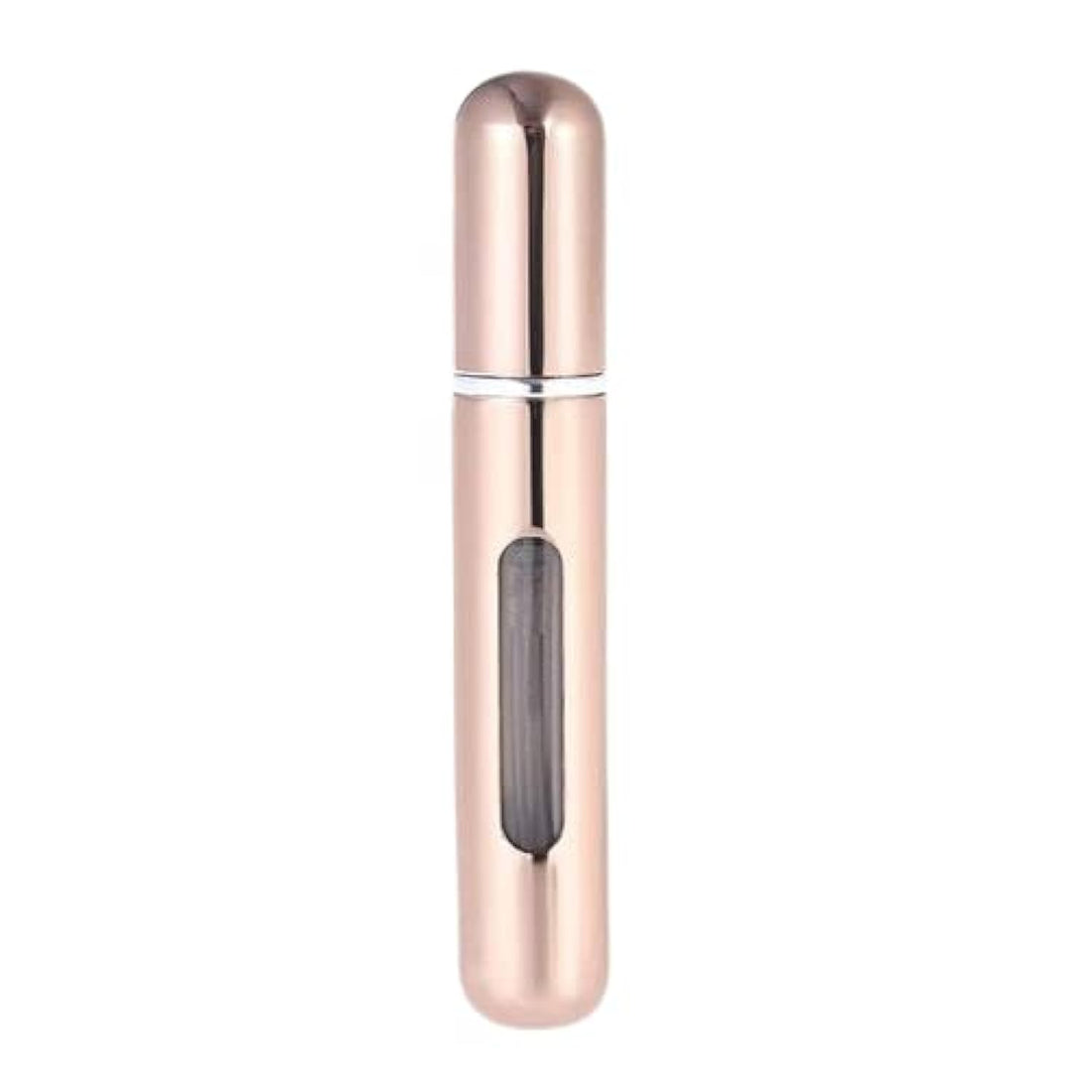 Mini Refillable Portable Fragrance Mist Bottle, Perfume Pump Can, Perfume Spray Bottle, Refillable Fragrance Spray, Refillable Perfume Spray for Travel (8ml, 1 Pack) (Light Brown)