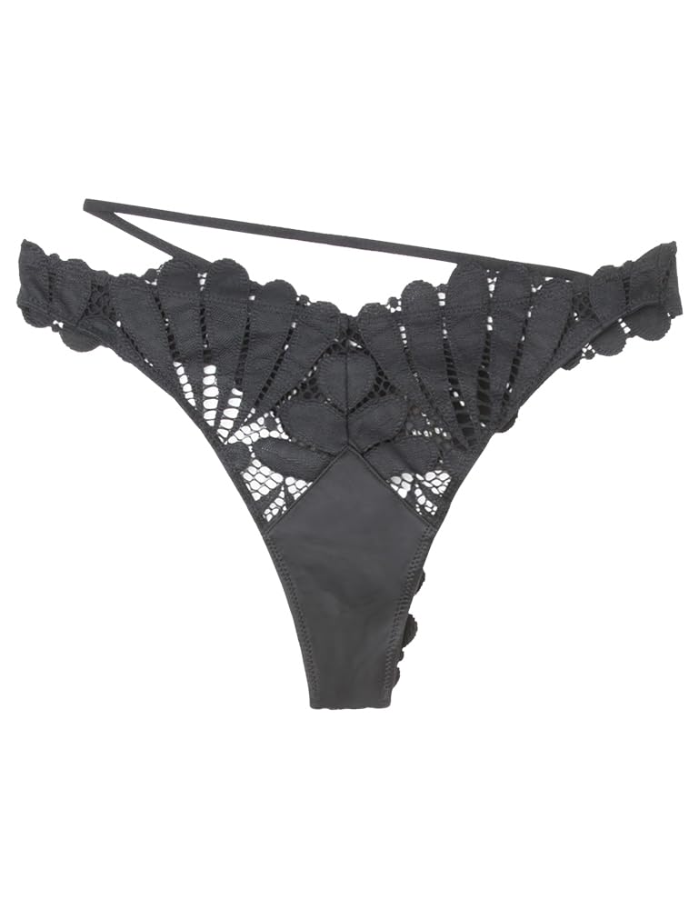 Women Secret Women Lace Embroidered Brazilian Panty