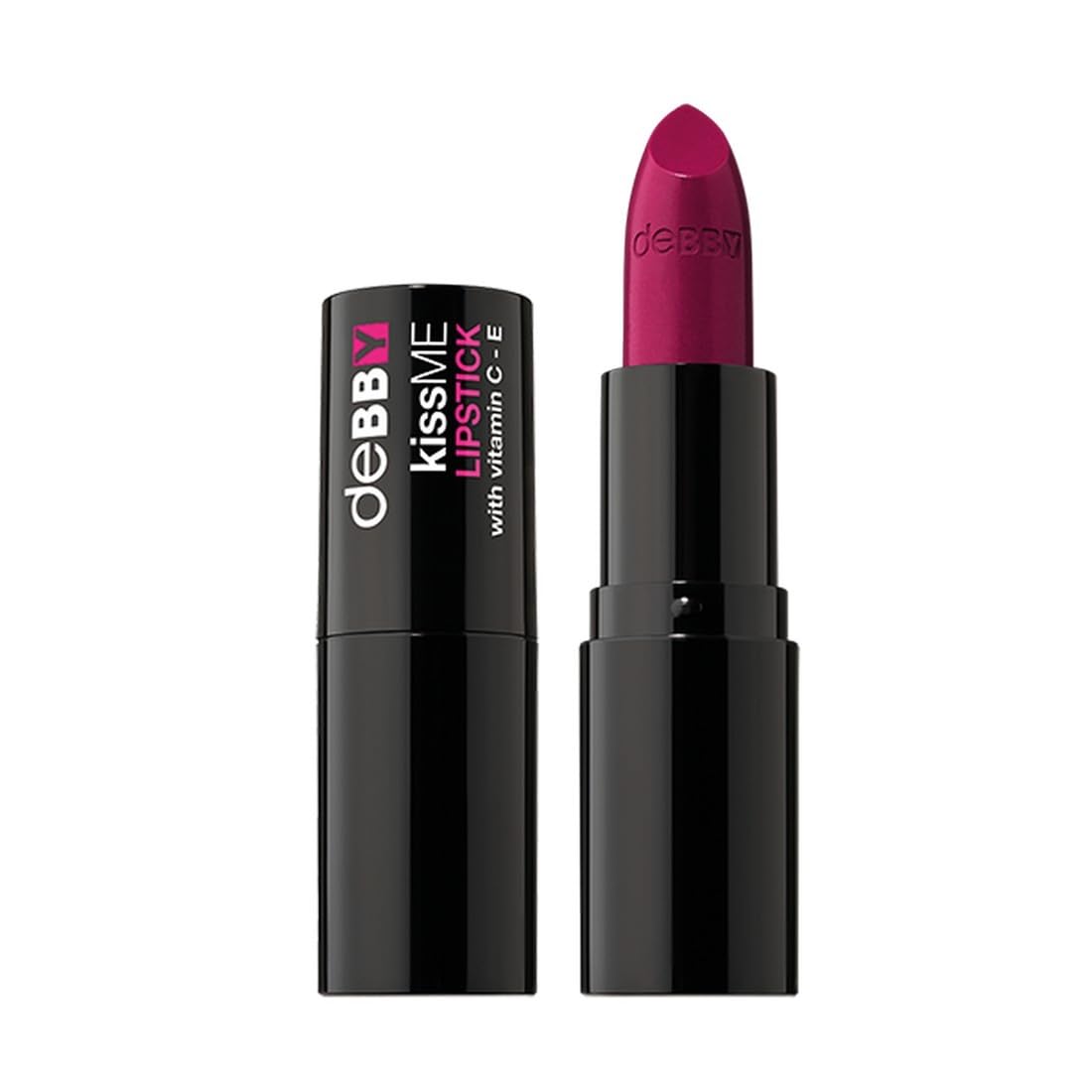 Debby Kiss Me Lipstick with Vitamin C, E 13 Sweet Strawberry