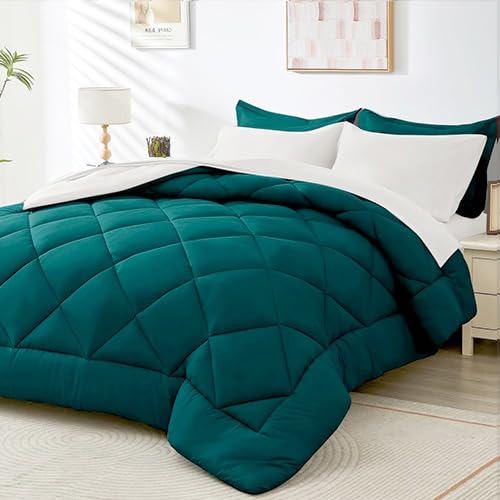 Snooze Tiba, plain winter quilt, 160 * 235 cm,Teal