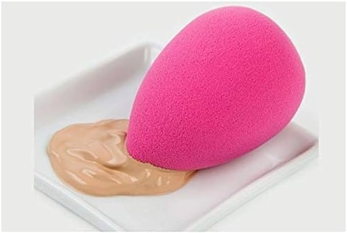 Generic Beauty Sponge Dispensing Blender For Cosmetics Multicolor 4 Pieces Drop Shape Polyurethane Material, Makeup Blending