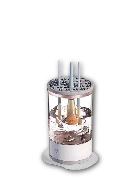 Makeup Brush Cleaner Synthetic Hair Cleaner - Practical Electric Deep Cleaning and Sterilizing Cosmetic Brushes and Painting Brush Cleaner with USB Charging and Convenient Use at Home or Travel