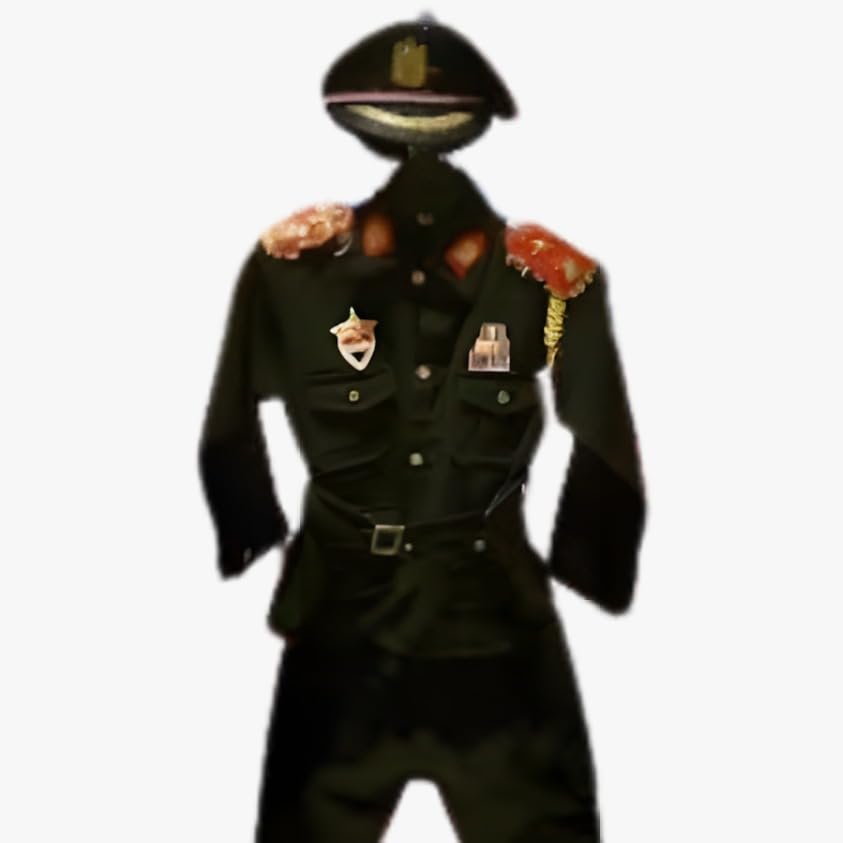 Next Store Kids Deluxe Military Costume – Black Protocol Officer Suit with Hat & Decorative Shoulders Cosplay Costume Party Role Play 8-9 Years