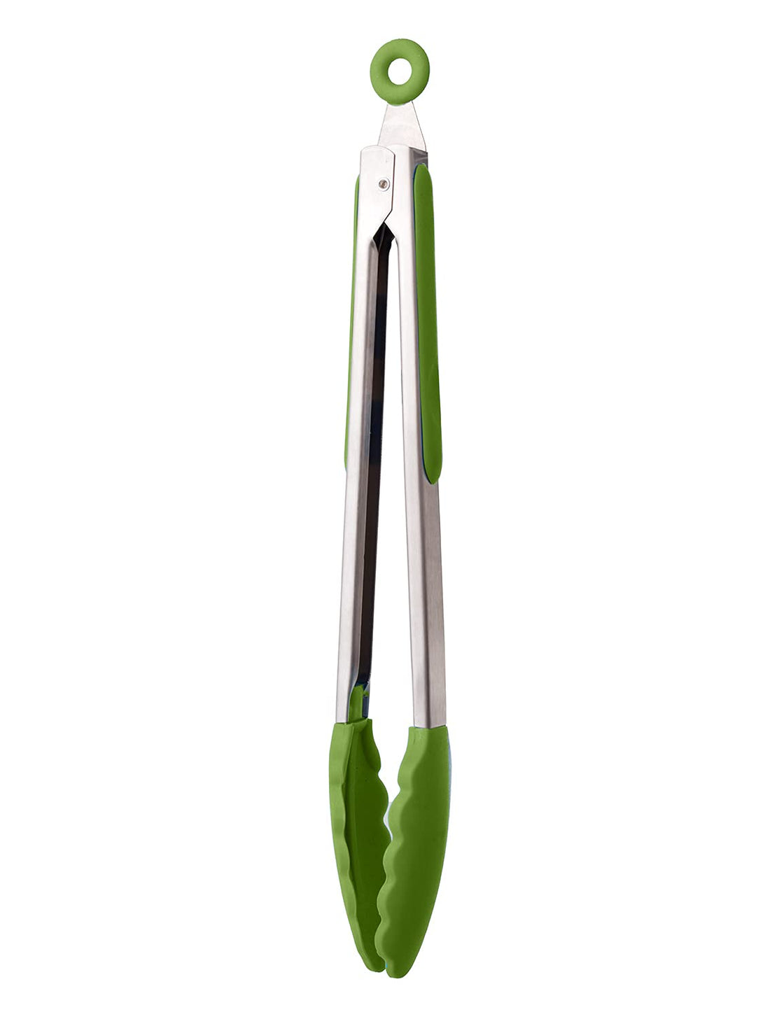 Coco Food Tong - Silver & Green