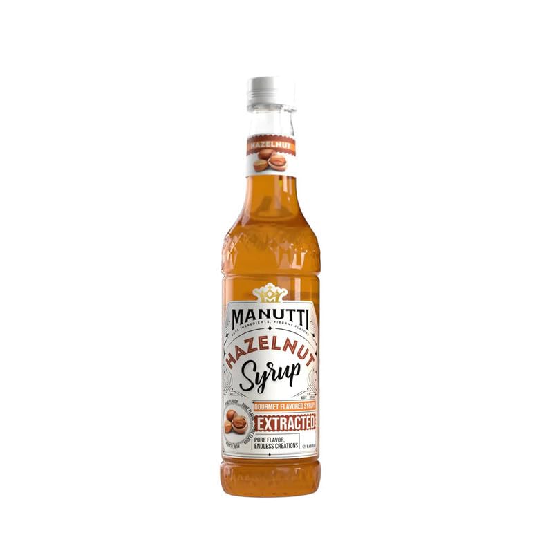 Manutti Syrup Flavor Hazelnut - 350 ml - Champagne