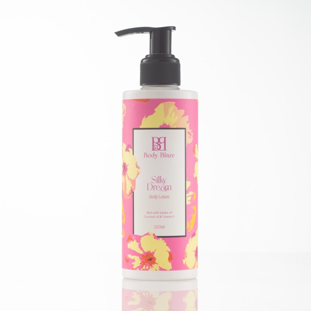 Body Blaze Body Lotion - Nourishing Moisture for All Skin Types. (Silky Dream)