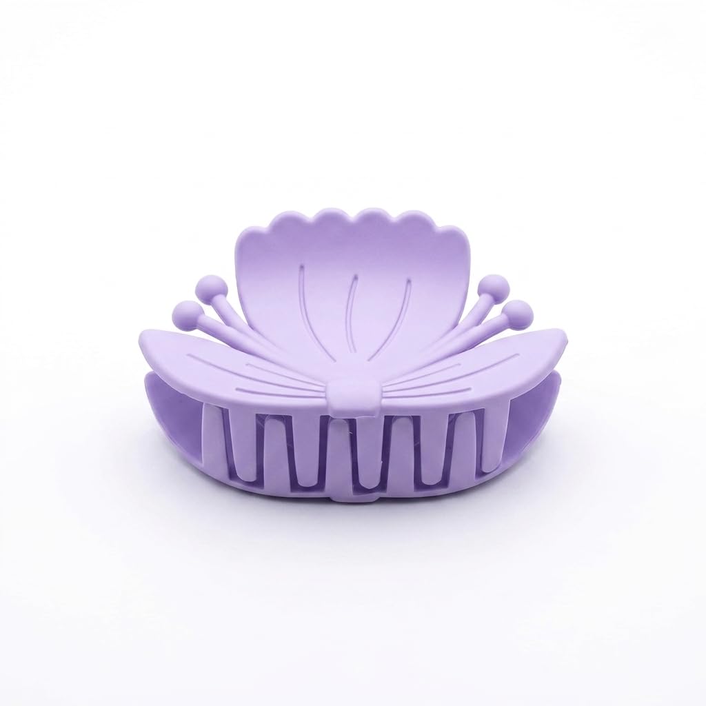 Catch Up Flower Hair Claw Clip for Women & Girls – Elegant Rose Shape Hair Clip, Strong Hold Non-Slip Design, Lightweight Stylish Hair Accessory for Daily Use, Parties & Casual Styling