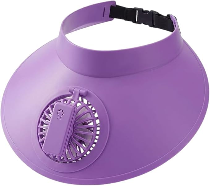 volura sun hat with usb fan rechargeable, manual freedom, three speed volura