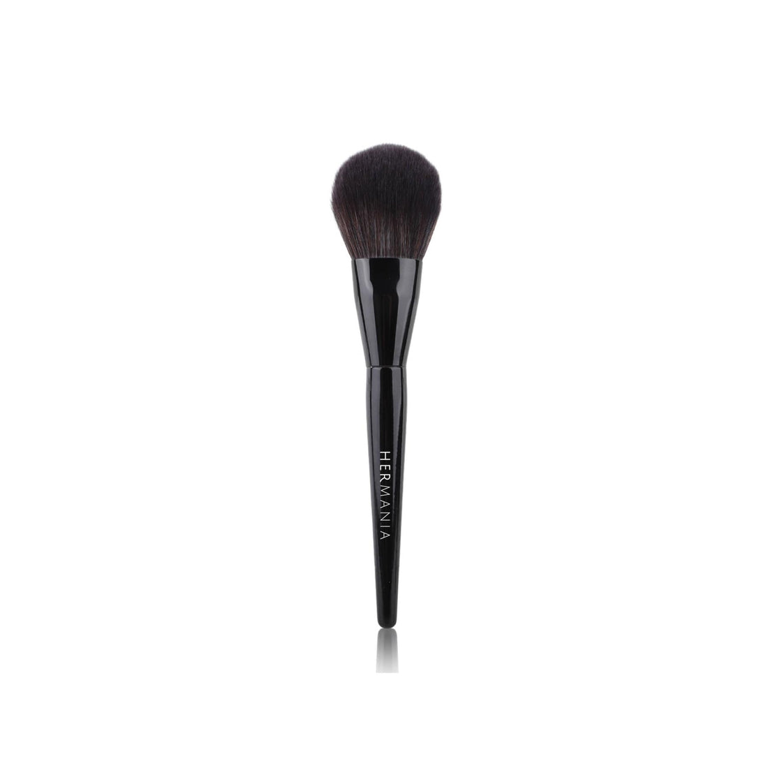 Hermania Fluffy Powder Brush Premium Quality Synthetic Hair Makeup Applicator Wooden Handle for Blush Bronzer Powder Tool (F20)