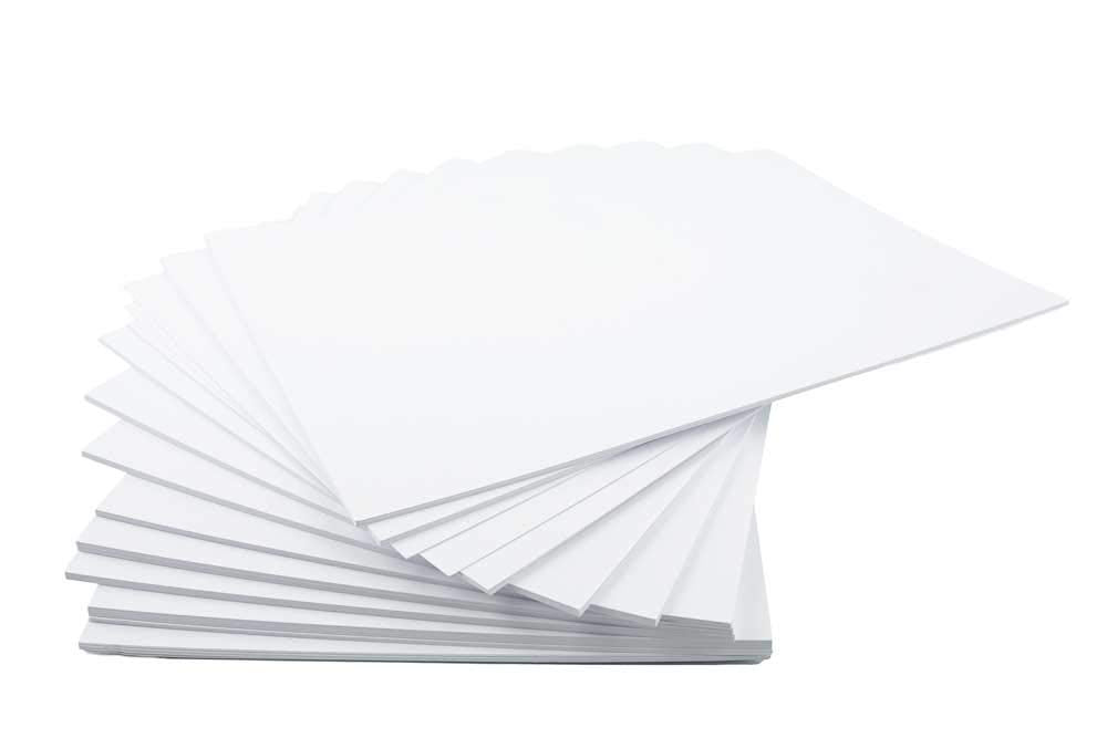 House of Card & Paper A4 220 gsm Card - White (Pack of 50 Sheets)