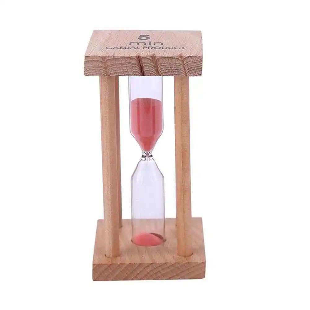 5 minute hourglass: elegant design for accurate and quiet timekeeping"