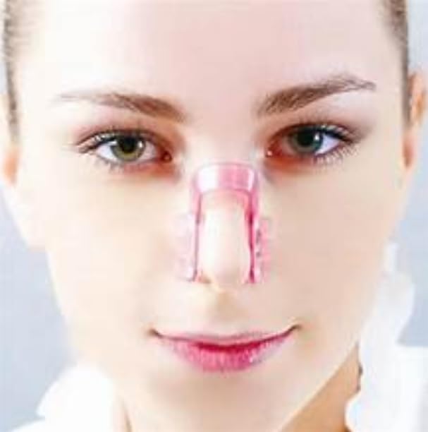 1pc Nose Clip, Nose Up Lifting Clipper, Beauty Nose Shaper, Decrease Nose Width, Correction Tool, U Shape Design For Home Use, Pink