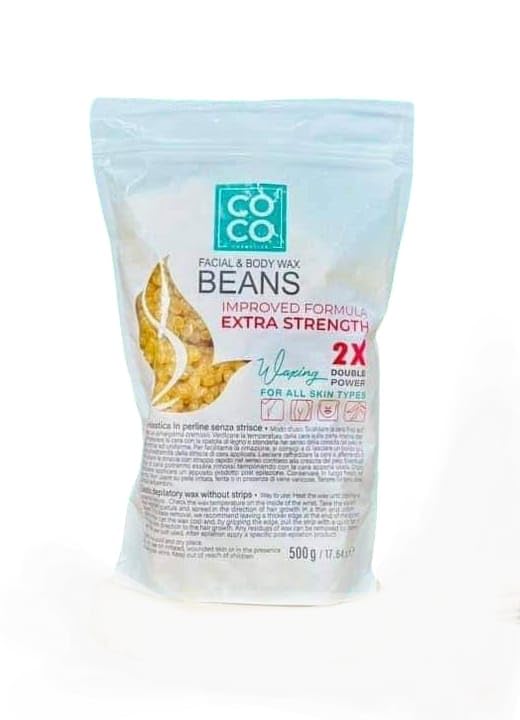 coco wax wax hair removal beads 500g