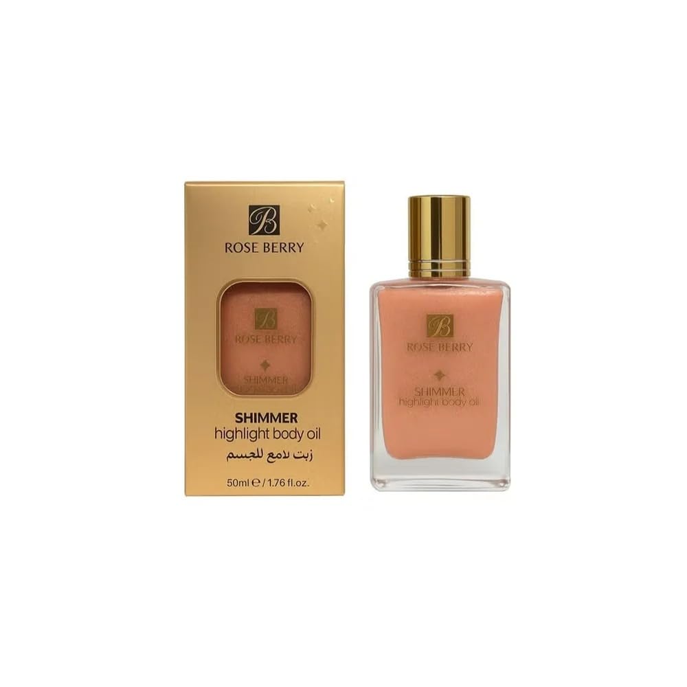 Roseberry Highlighter Body Oil-bronze
