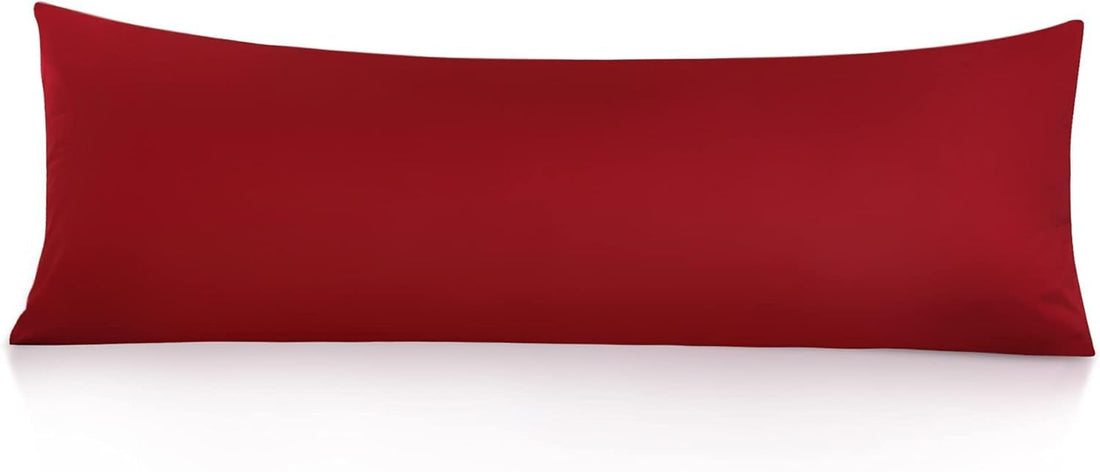 Signoola Basics Lightweight Super Soft Easy Care Microfiber Zipper Pillow cases, Pack of 1 piece,Terracotta color, 50 x 170 cm, Pillows Not Included.